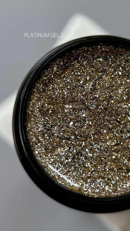 Design gel Saga Platinum Paint No. 02 golden, 5 ml