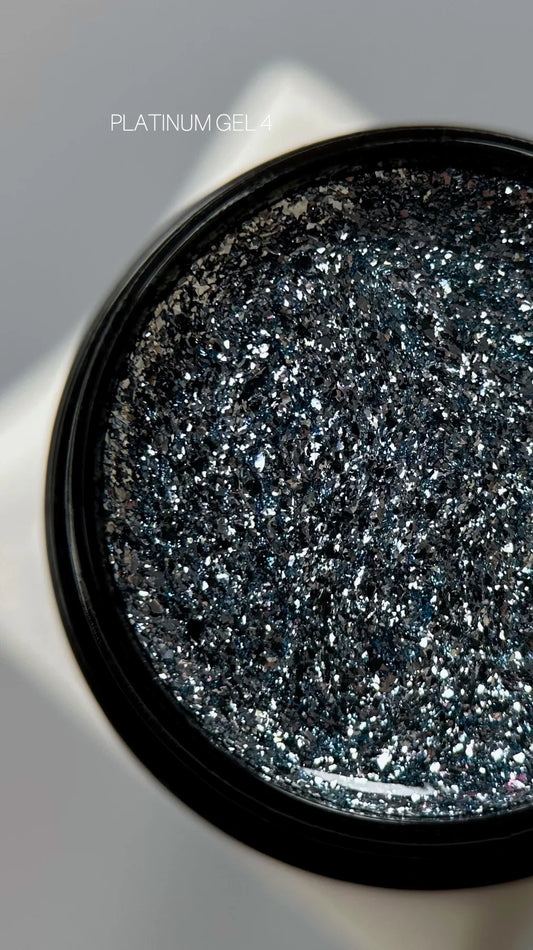 Design gel Saga Platinum Paint No. 04 silver, 5 ml