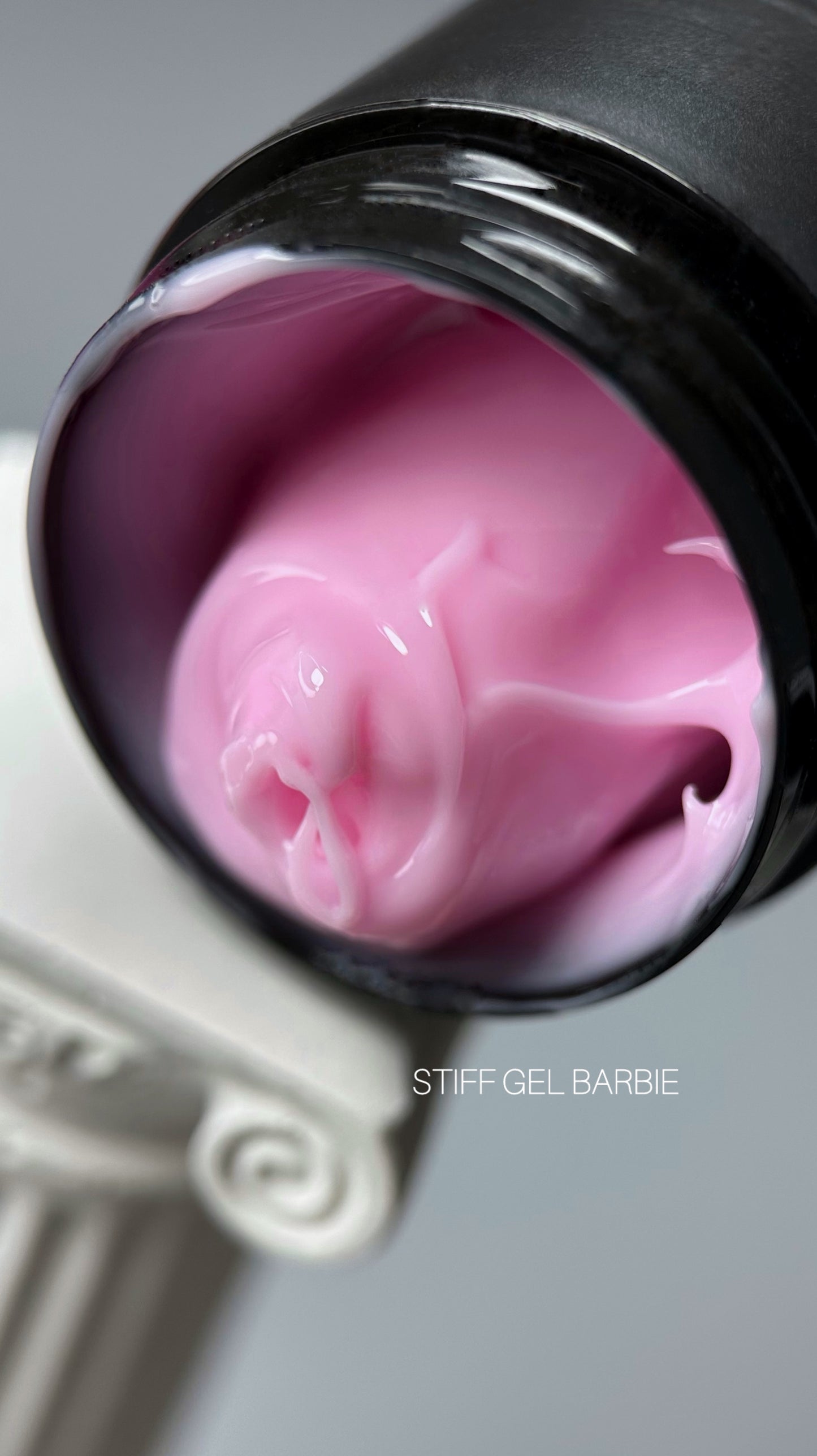 Гель-желе для нігтів Saga STIFF gel №06 Barbie, рожевий, 13 мл
