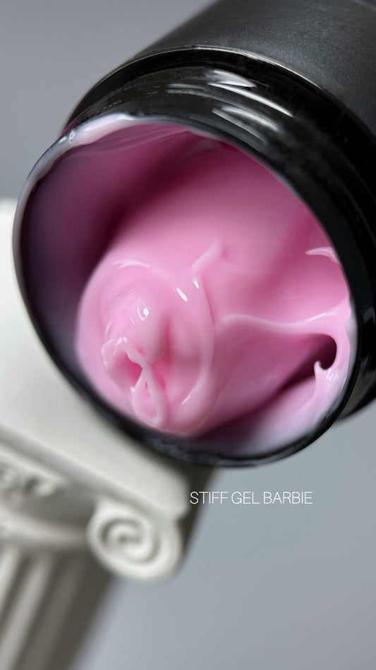 Гель-желе для нігтів Saga STIFF gel №06 Barbie, рожевий, 13 мл