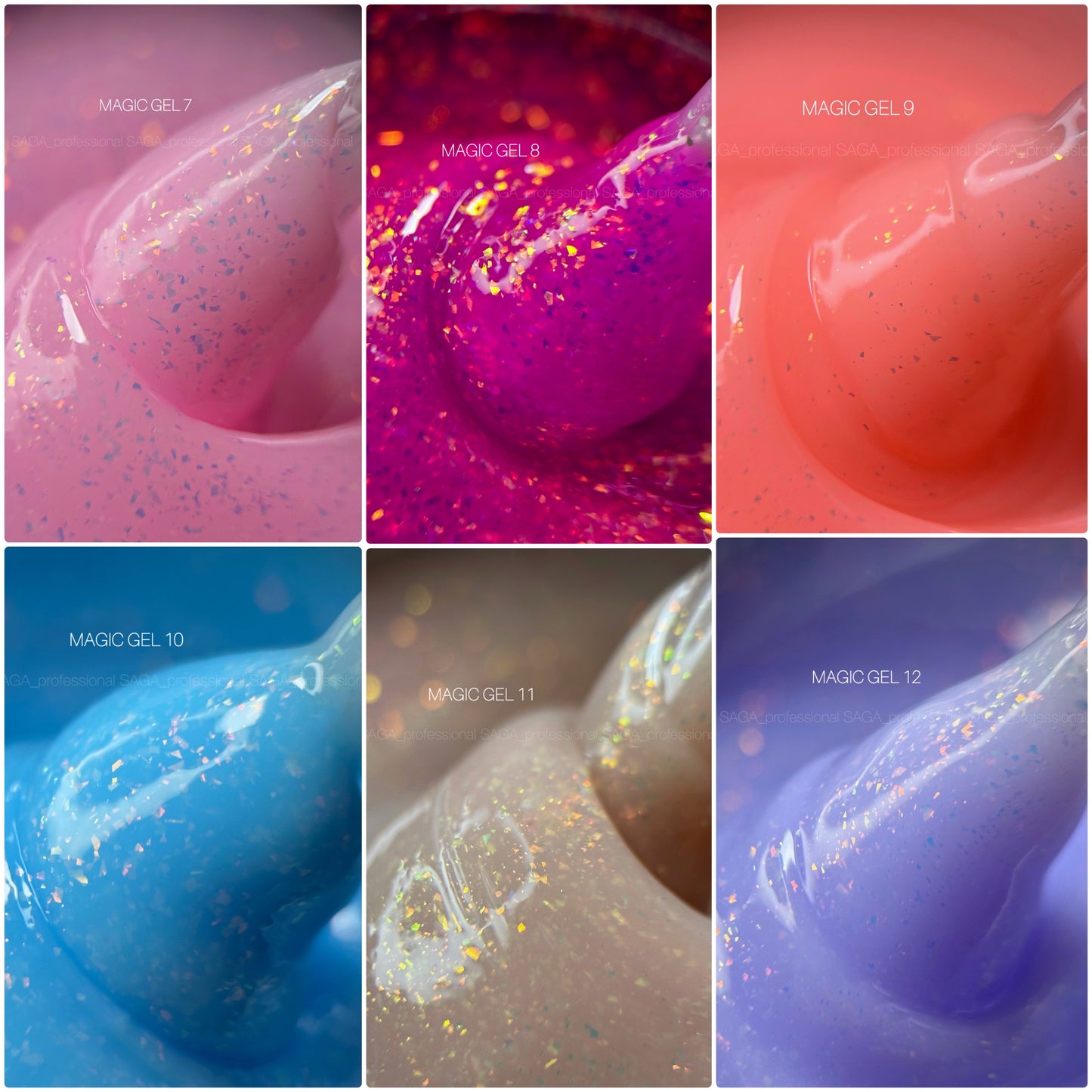 Saga Magic Builder Gel 15 ml, N10