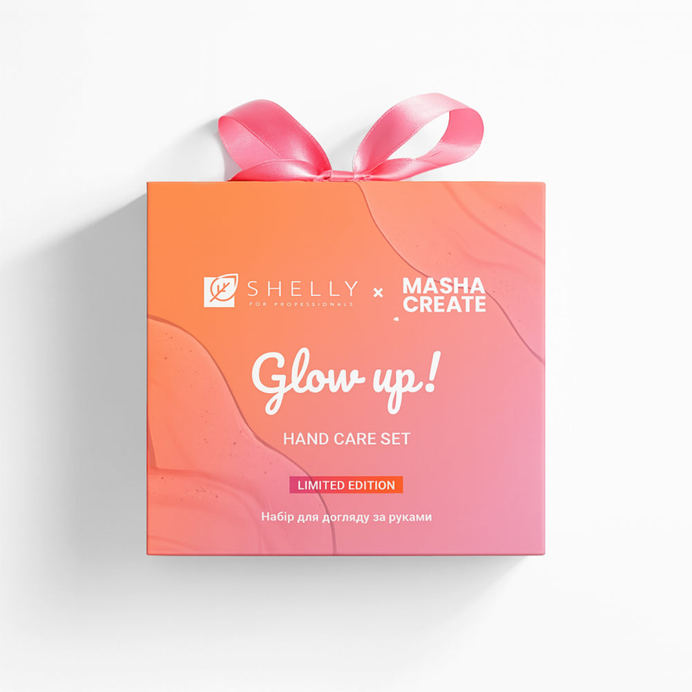 Набір для догляду за руками Glow up! SHELLY х Masha Create