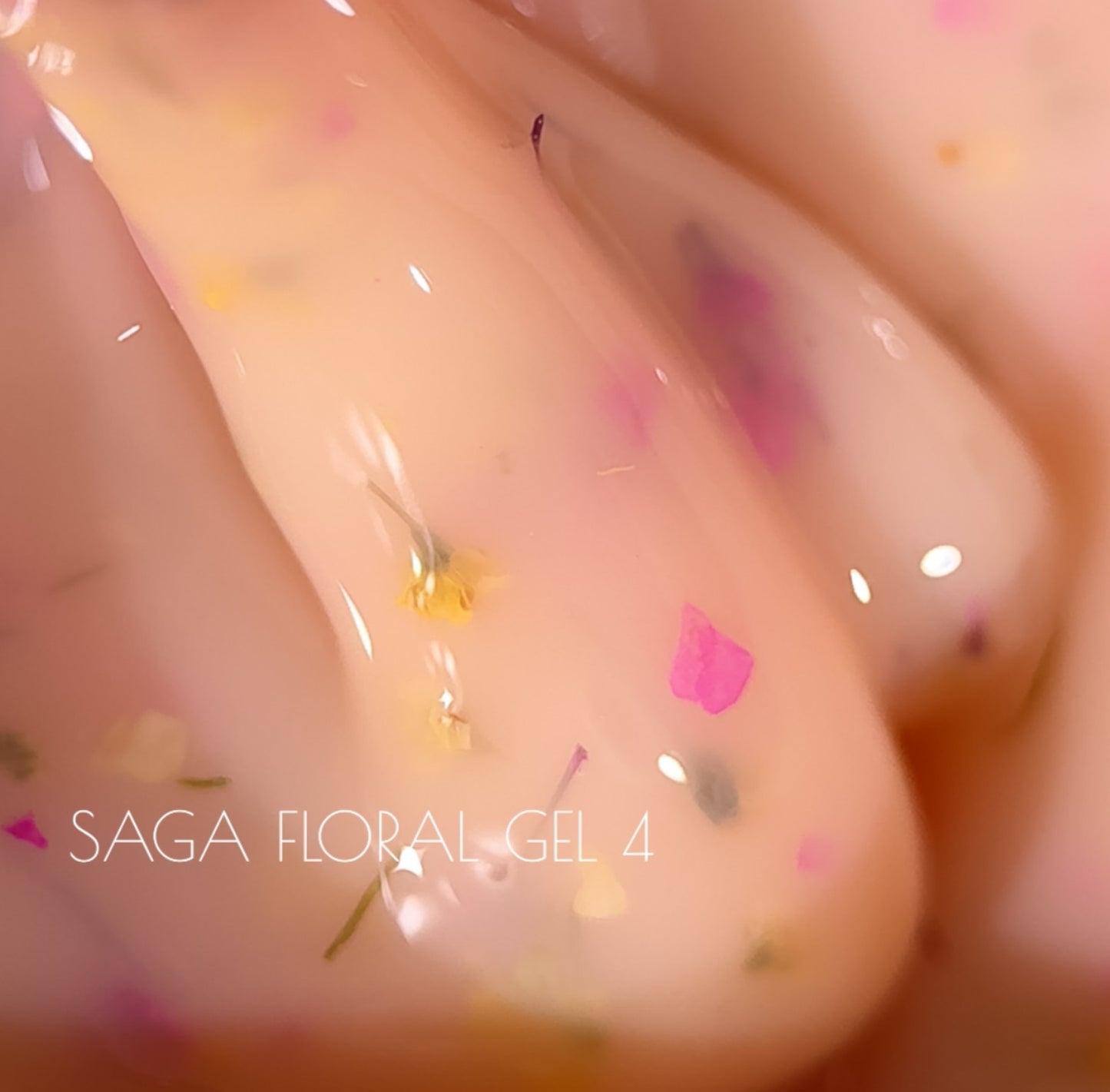 Saga Liquid Floral gel №04, 15 мл
