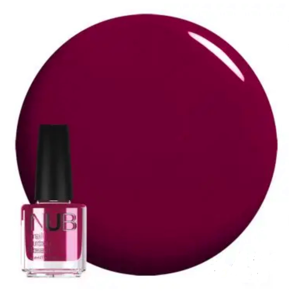 Лак для нігтів NUB Nail Polish №86 вишневий, 14 мл