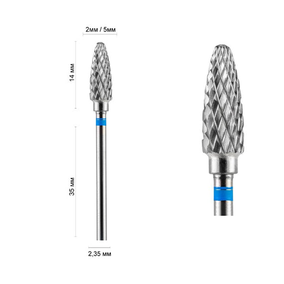 Насадка фреза твердосплавна DLX 50 B конус для лівші 13235