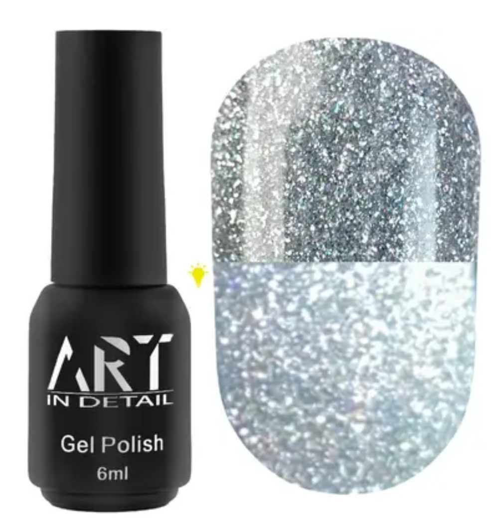 Гель-лак світловідбиваючий ART Flash Gel Polish №FG005, 6 мл
