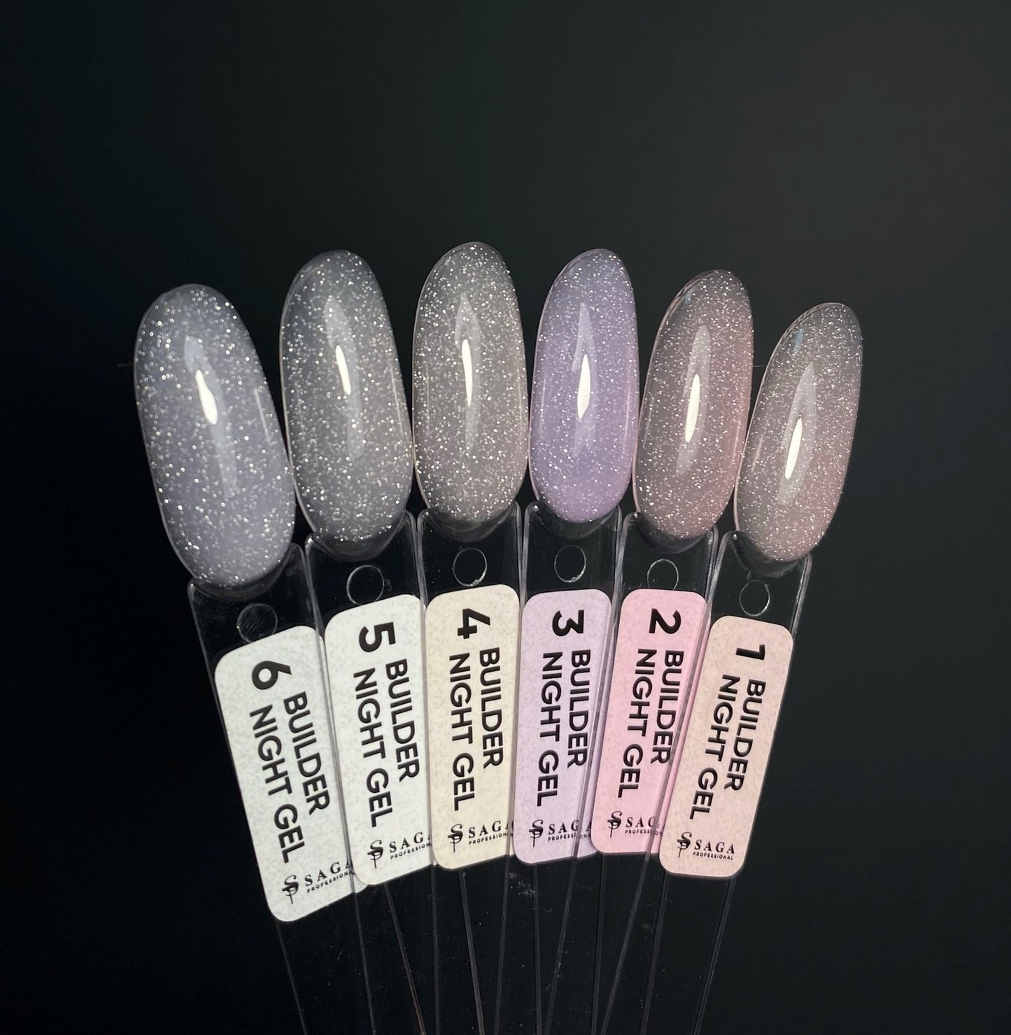 Saga Builder Night gel nail gel No. 02, 15 ml