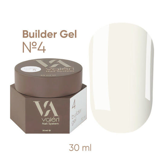 Valeri Builder Gel 30 ml,  N4  Milk