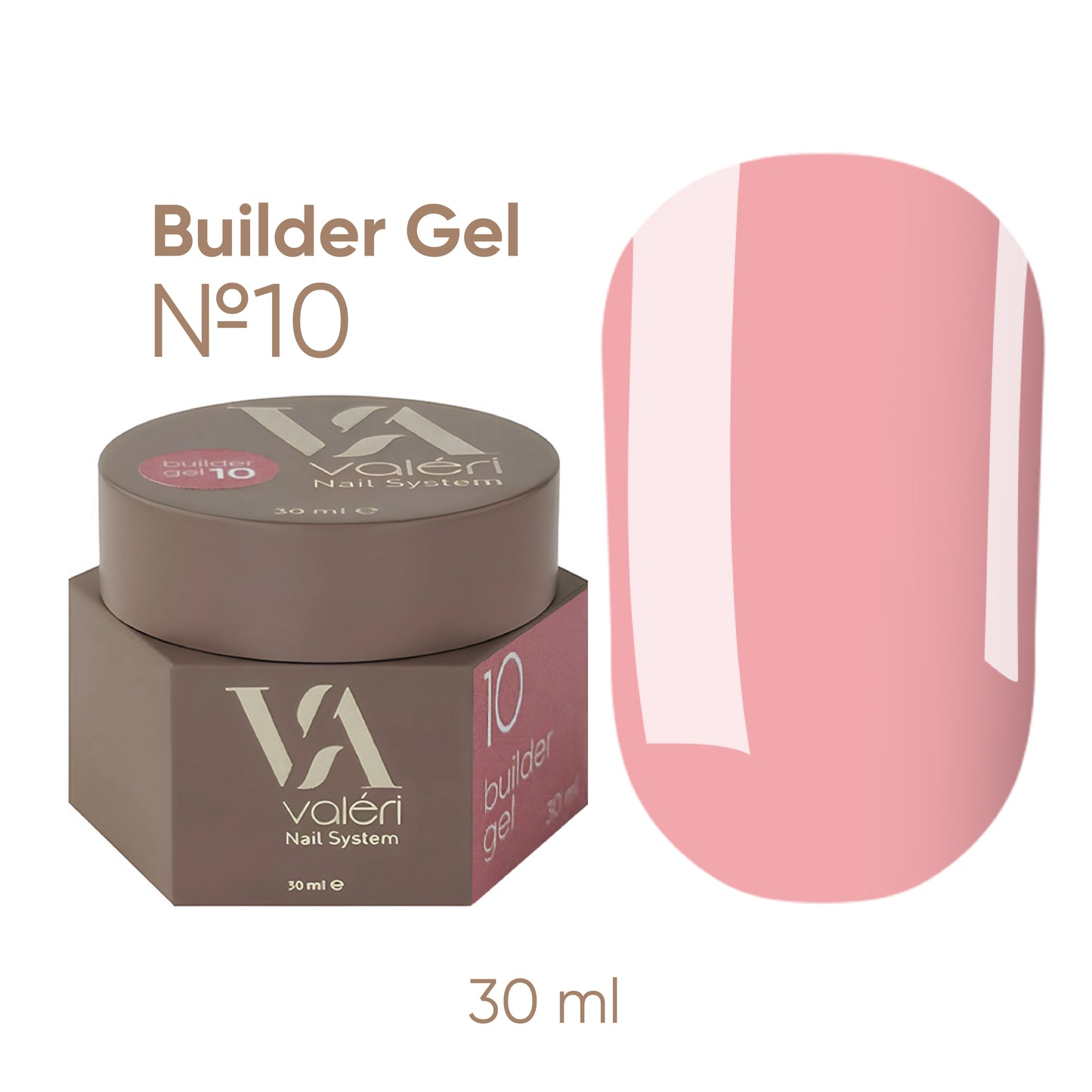 Valeri Builder Gel 30 ml, N10