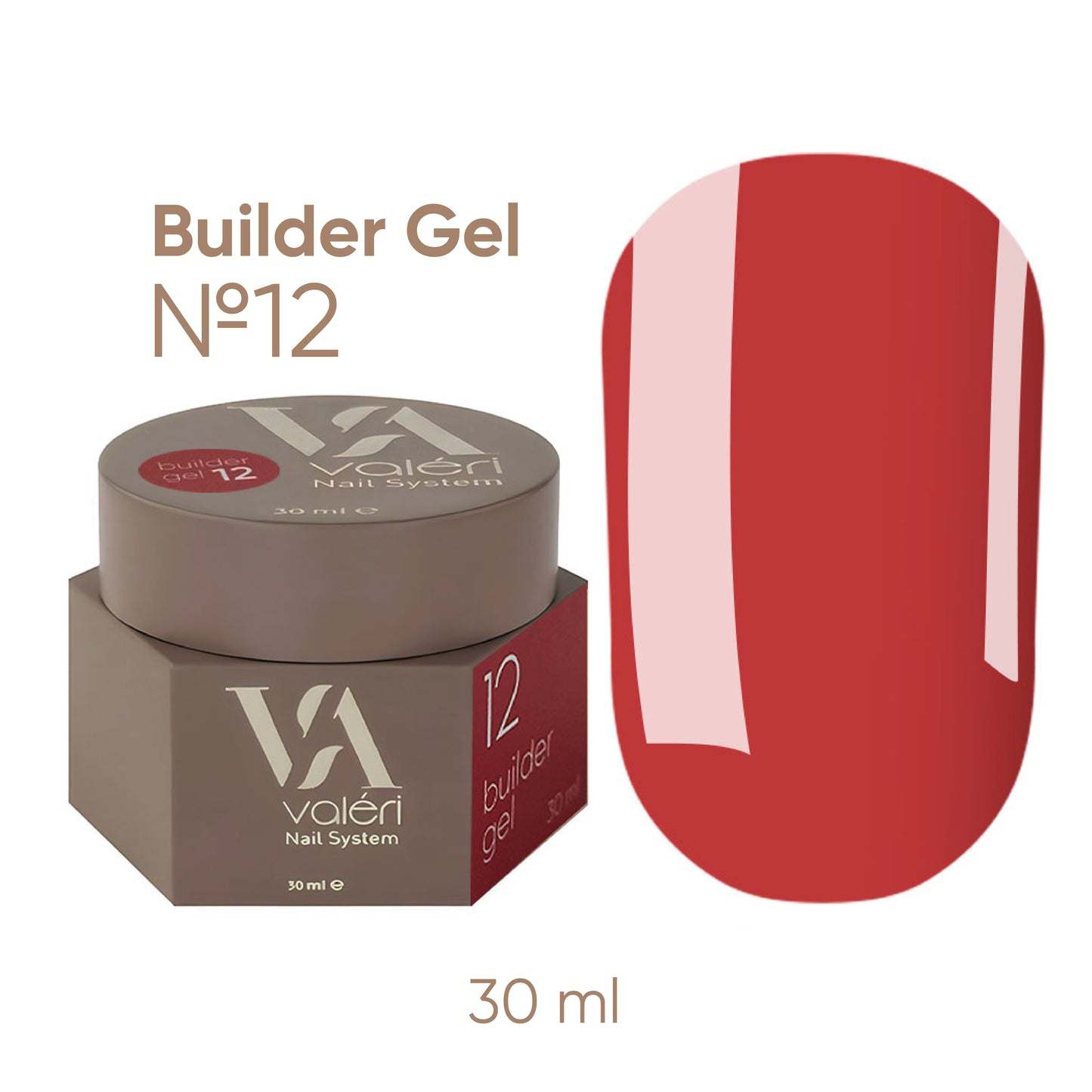 Valeri Builder Gel 30 ml, N12