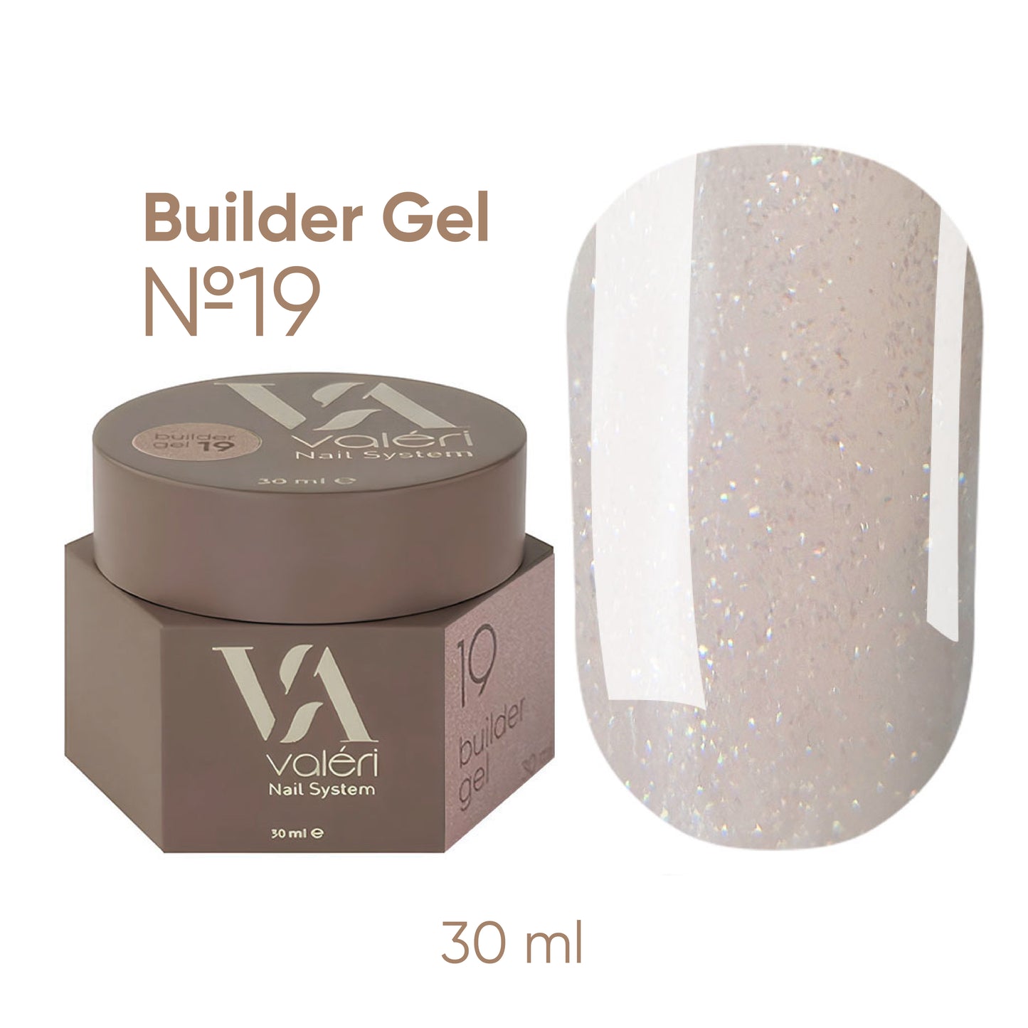 Valeri Builder Gel 30 ml, N19