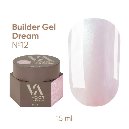 Builder Gel DREAM COLLECTION Valeri №12  15 ml