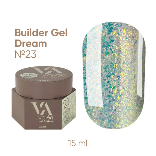 Builder Gel DREAM COLLECTION Valeri №23  15ml