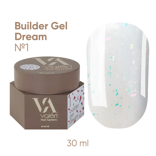 Builder Gel DREAM COLLECTION Valeri №01  30ml