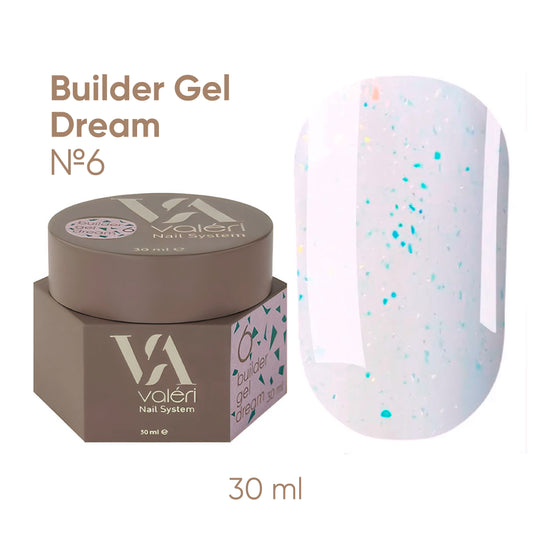 Builder Gel DREAM COLLECTION Valeri №06  30ml