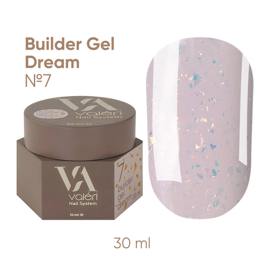Builder Gel DREAM COLLECTION Valeri №07 30ml