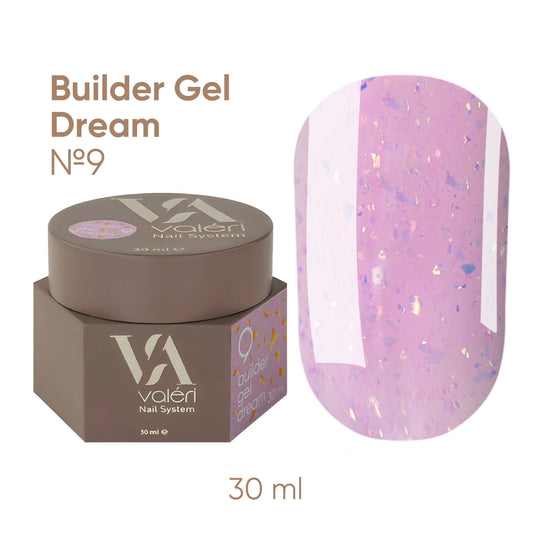 Builder Gel DREAM COLLECTION Valeri №09 30ml