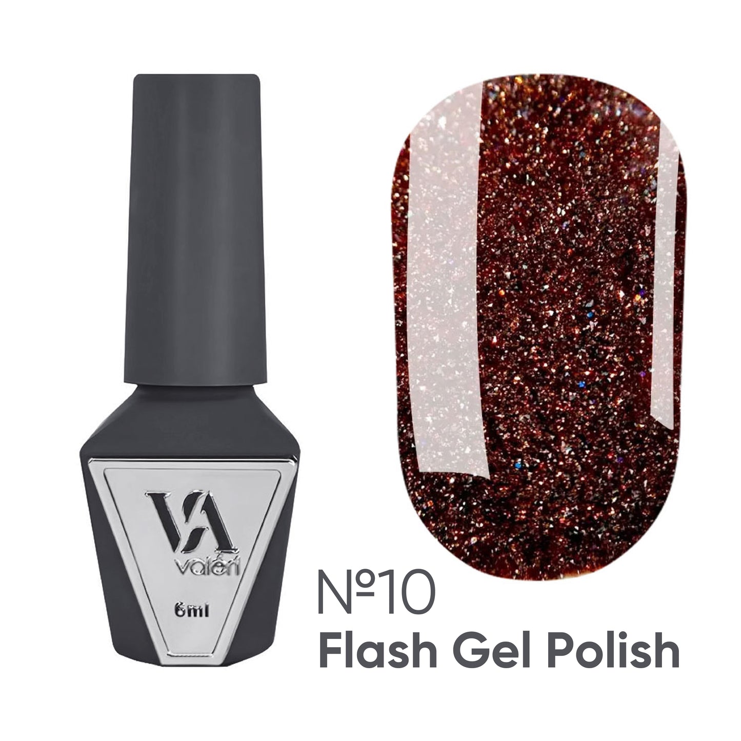 Valeri Flash gel polish 6 ml,  N10