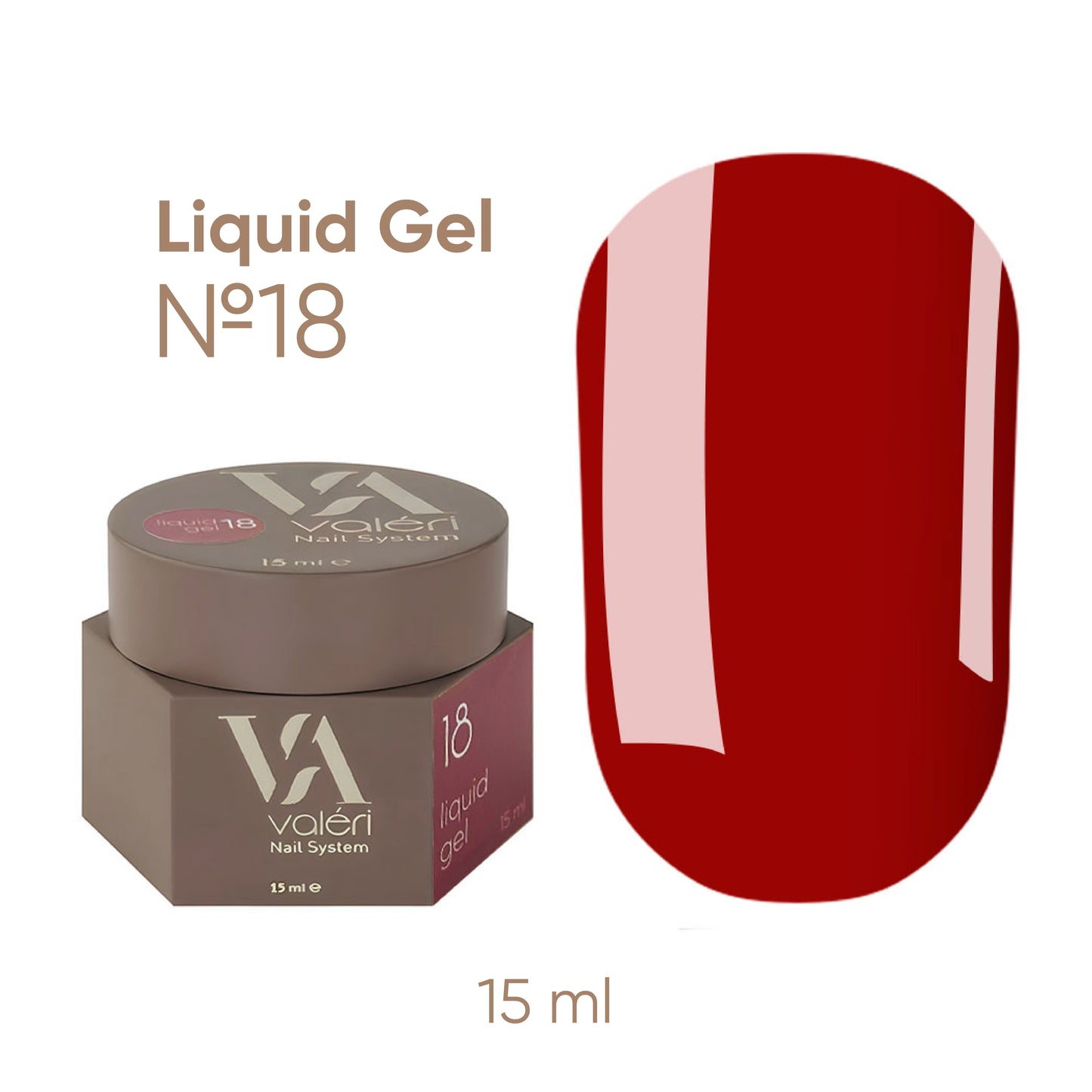 Valeri Liquid Gel Collection 15 ml,  N18