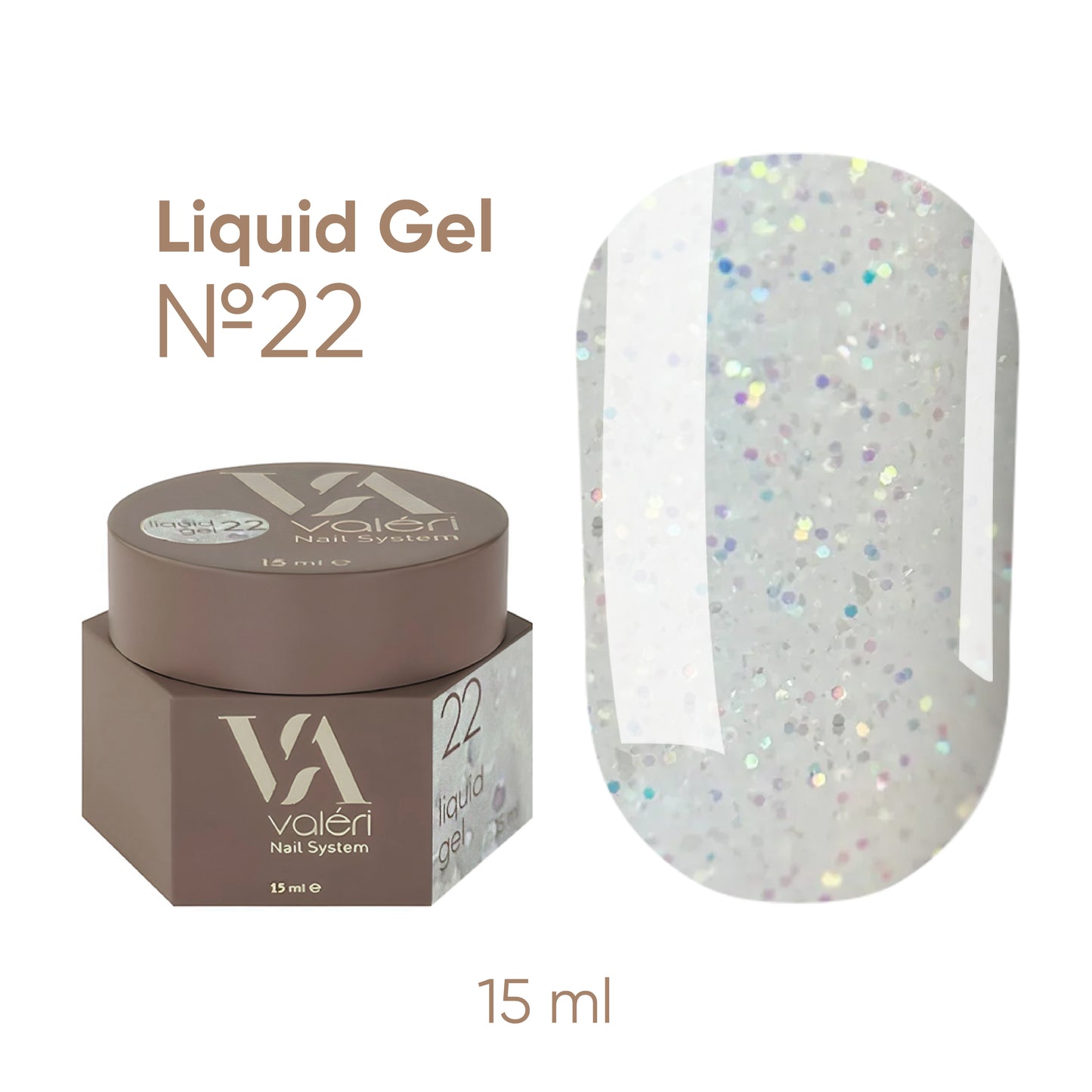 Valeri Liquid Gel Collection 15 ml,  N22