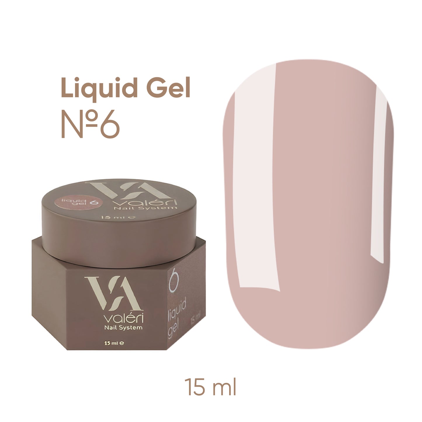 Valeri Liquid Gel Collection 15 ml,  N6