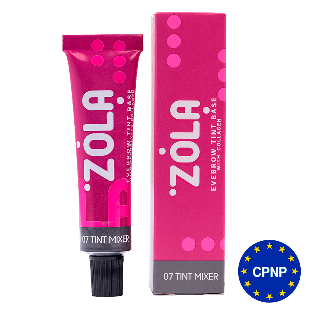 ZOLA Фарба для брів База Eyebrow Tint Base With Collagen 07 Tint Mixer 15 мл.