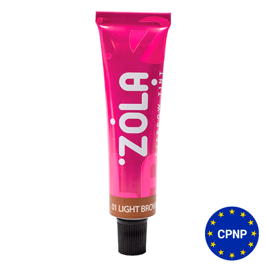 ZOLA Фарба для брів з колагеном Eyebrow Tint With Collagen 01 Light Brown 15 мл.