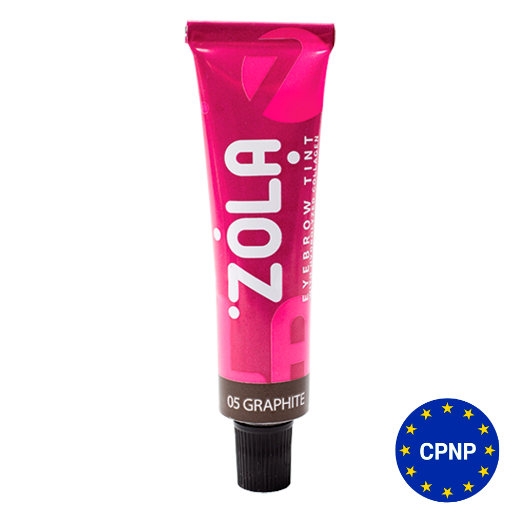 ZOLA Фарба для брів з колагеном Eyebrow Tint With Collagen 05 Graphite 15 мл.
