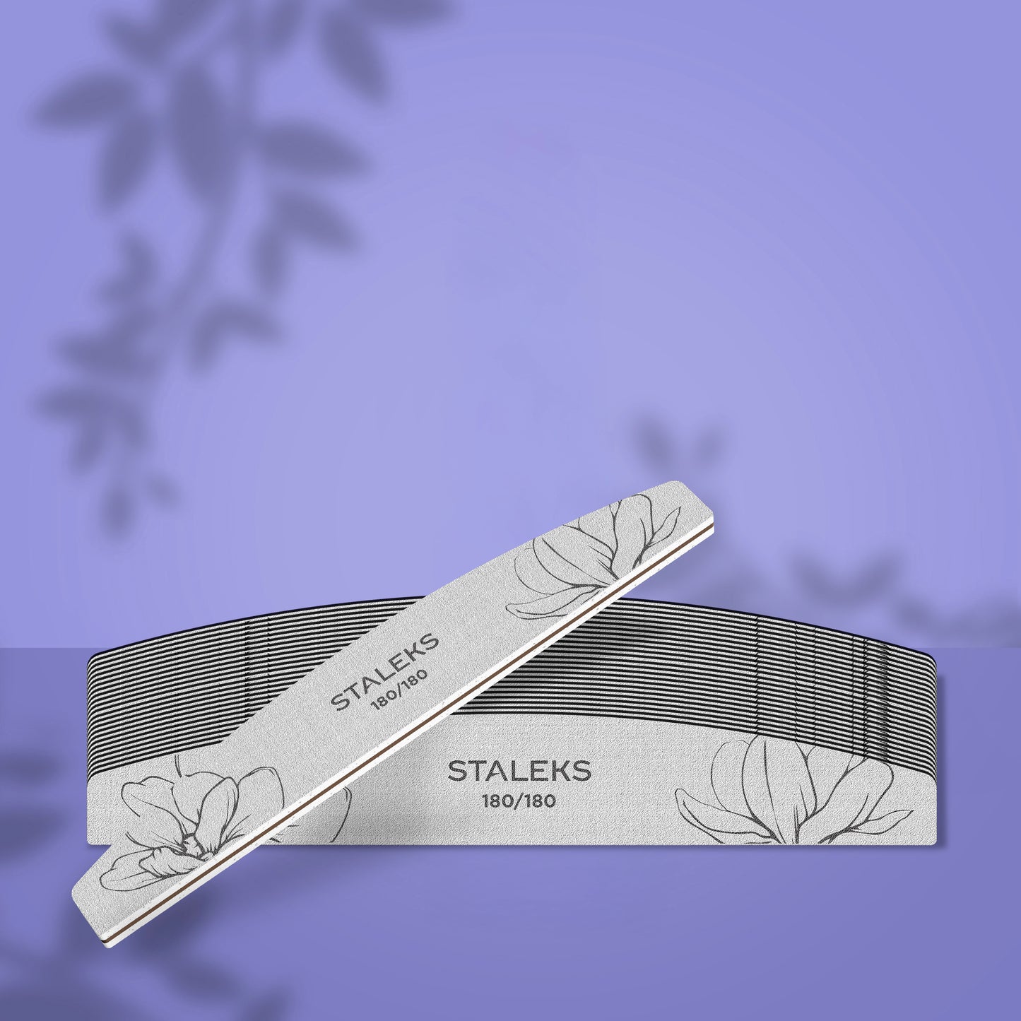 Staleks Pro Crescent Mineral Nail File EXPERT 40 180/180 Grit (25 pcs)