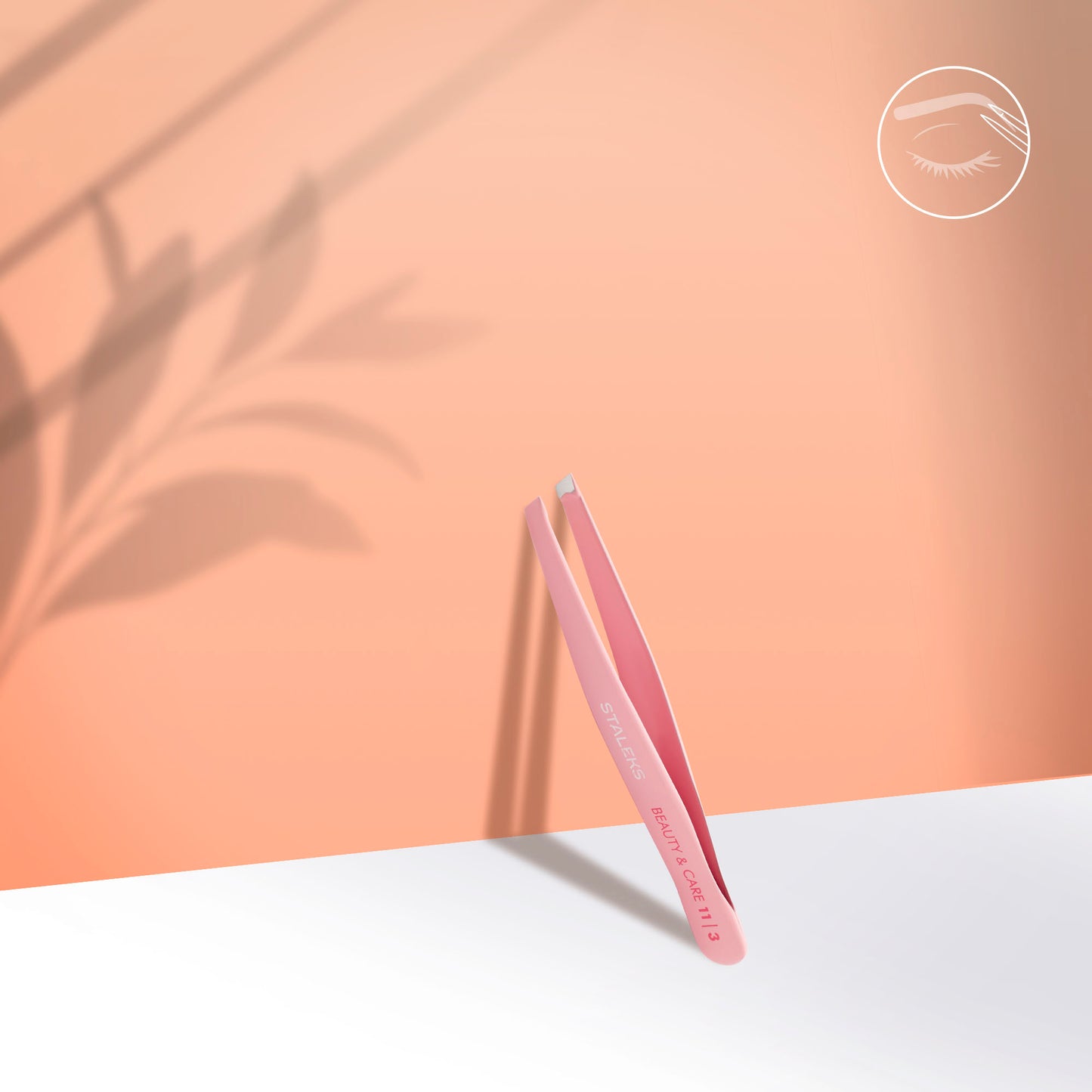 Staleks Pro Beauty & Care 11 Tweezers TYPE 3 (Narrow Slanted)