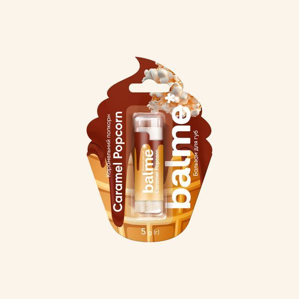 Бальзам для губ Caramel Popcorn Balme