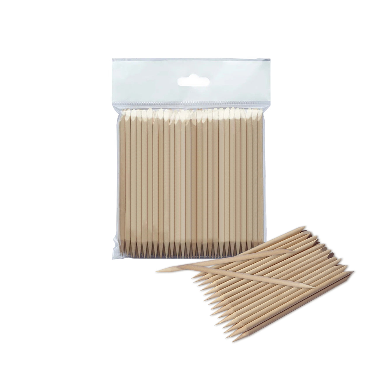 Staleks Pro Orange Wood Sticks 110 mm (100 pcs)