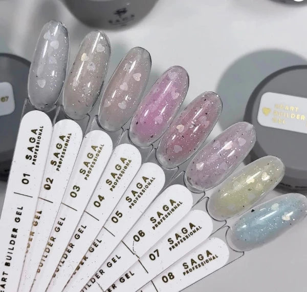 SAGA professional Heart gel 07, 15 мл