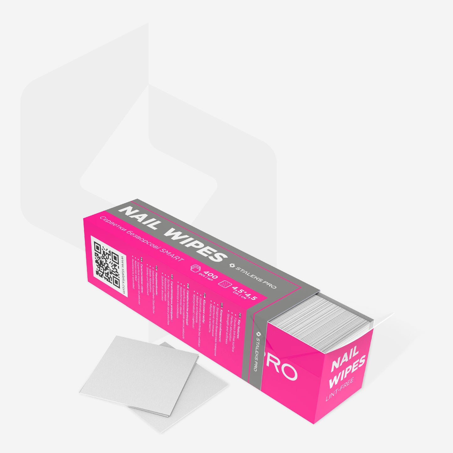 Staleks Pro SMART Lint-Free Wipes (400 pcs)