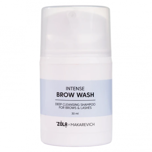ZOLA x Makarevich Шампунь глибокого очищення для брів та вій Intense Brow Wash 30 мл.