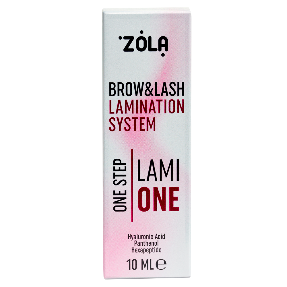 ZOLA Моносистема ламінування брів та вій LAMIONE ONE STEP