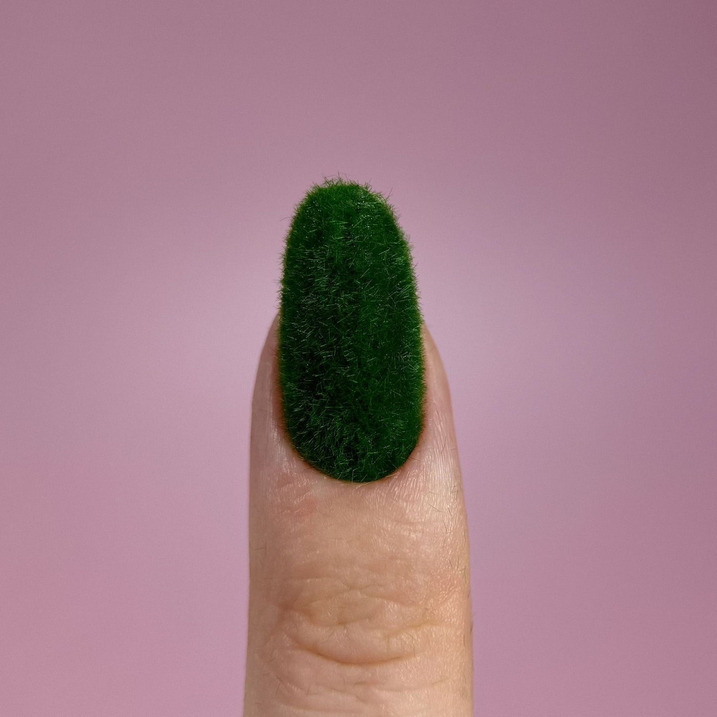 Оксамитова пудра для нігтів "Fluffy", ТМ "Easy to be professional", колір "Green"