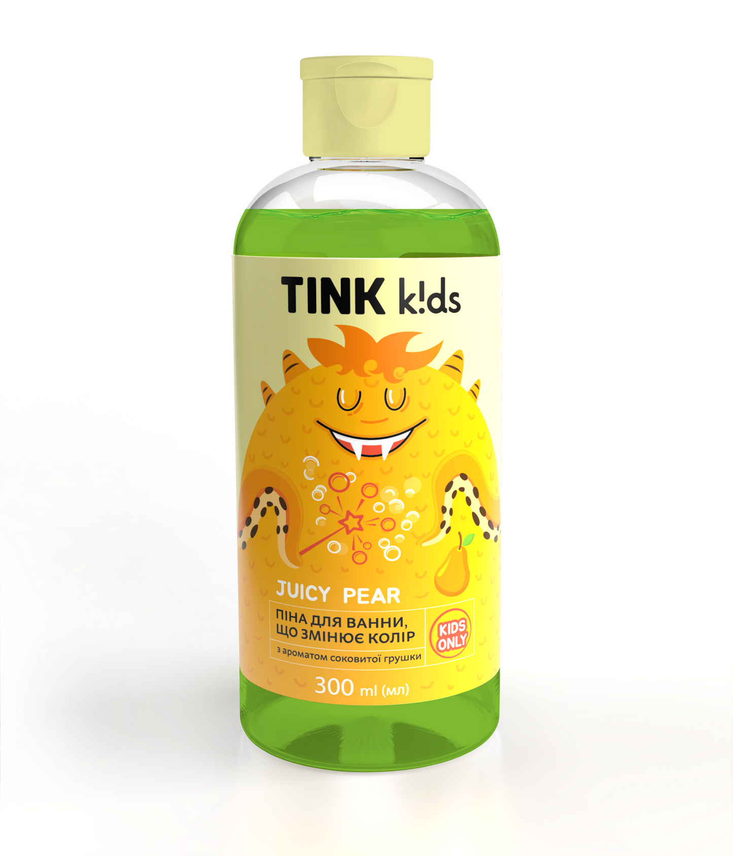 Піна для ванни, що змінює колір Juicy Pear Tink kids 300 мл