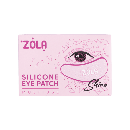 ZOLA SILICONE REUSABLE EYE PATCHES (1 PAIR) (PINK)