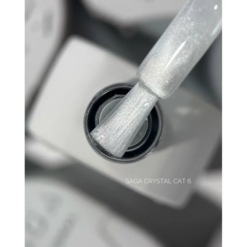SAGA Professional Gel polish Crystal Cat 06, 10 мл