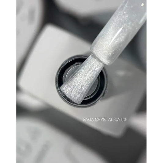 SAGA Professional Gel polish Crystal Cat 06, 10 мл