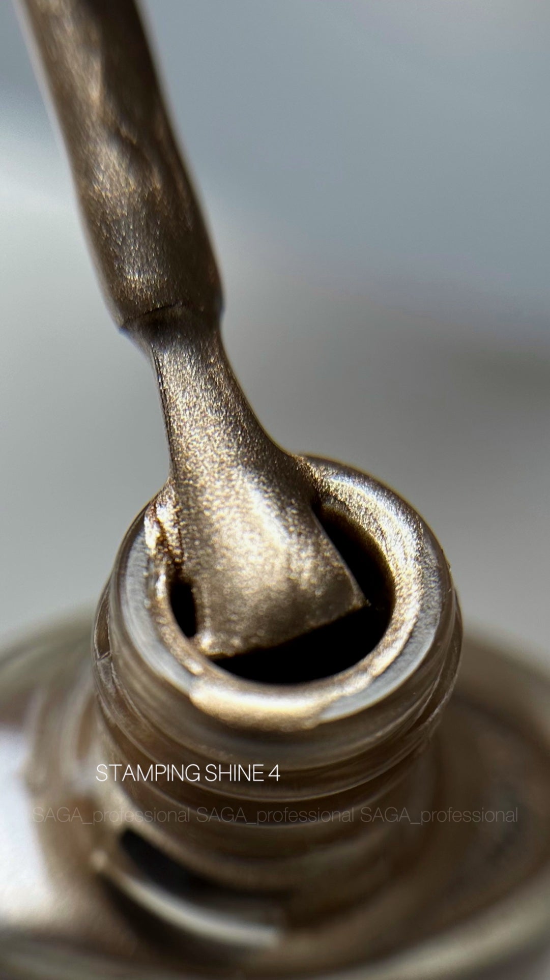 Saga Stemping Paint No4 Chrome (8 мл)