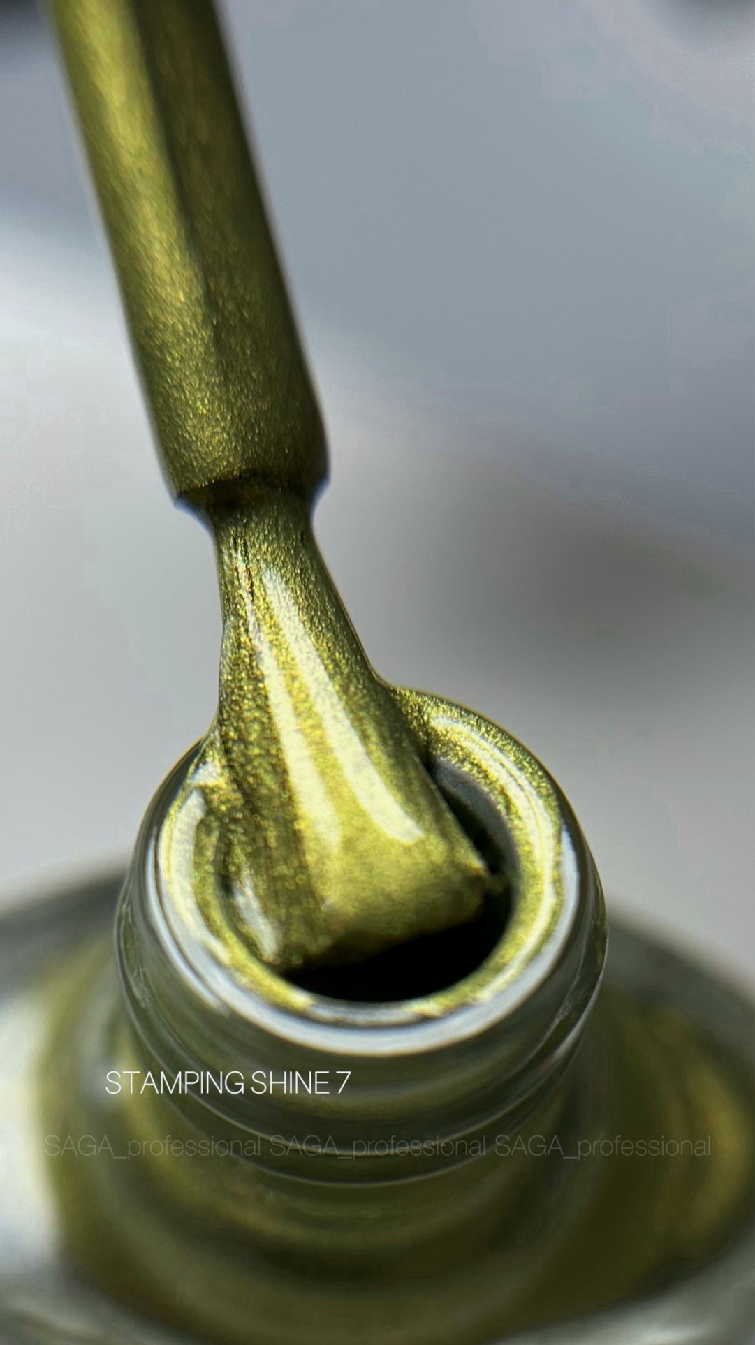 Saga Stemping Paint No7 Chrome (8 мл)