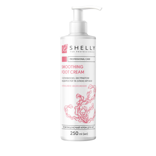 SOFTENING FOOT CREAM WITH UREA, SEAWEED EXTRACT AND ARGAN OIL SHELLY