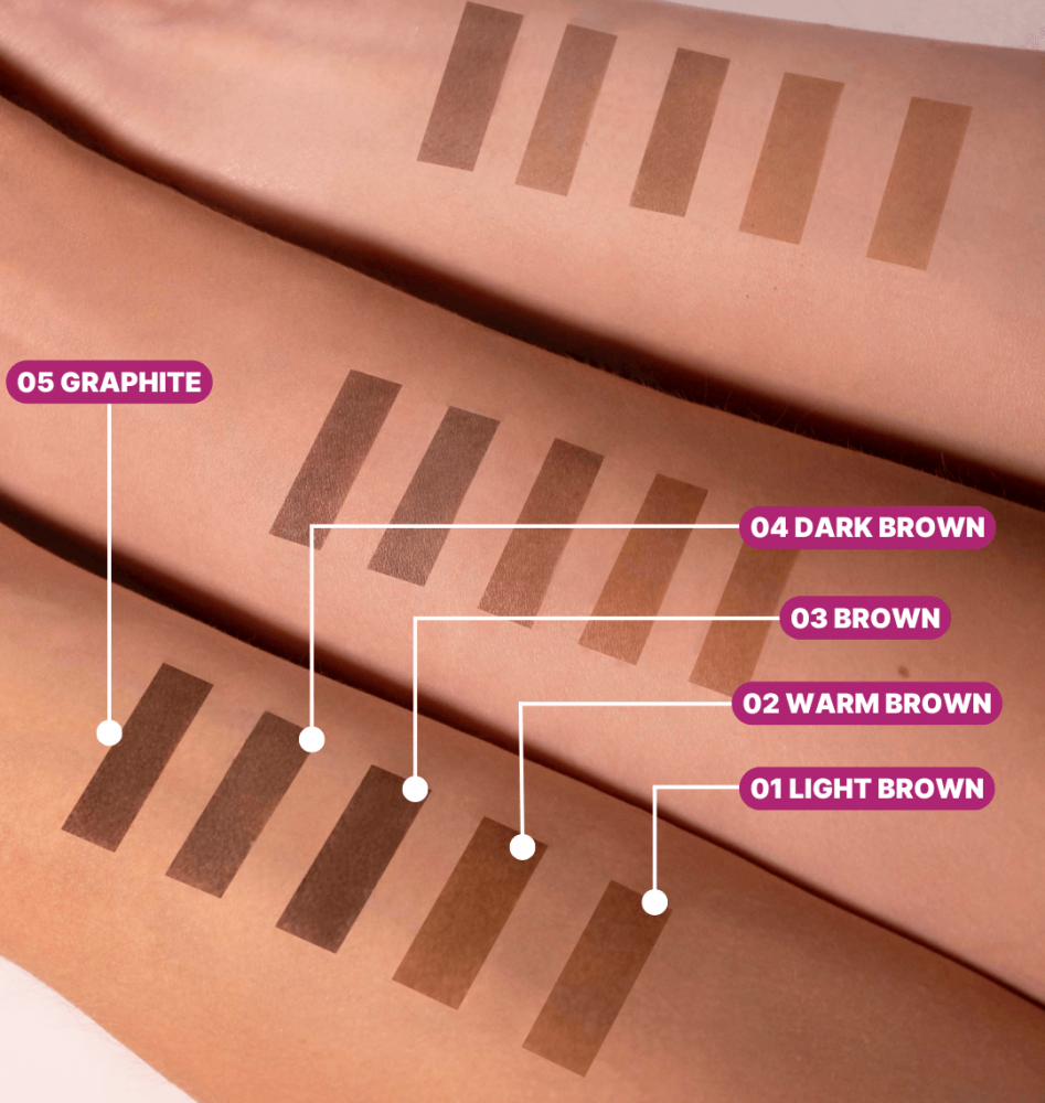 ZOLA Фарба для брів з колагеном Eyebrow Tint With Collagen 05 Graphite 15 мл.