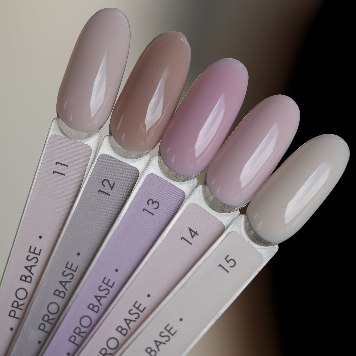 DARK PRO base nail polish No. 11, gray-beige 15 ml