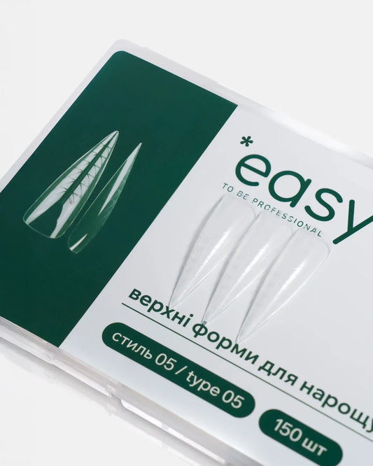 Верхні форми для нарощування нігтів, стиль "5", ТМ "Easy to be professional"