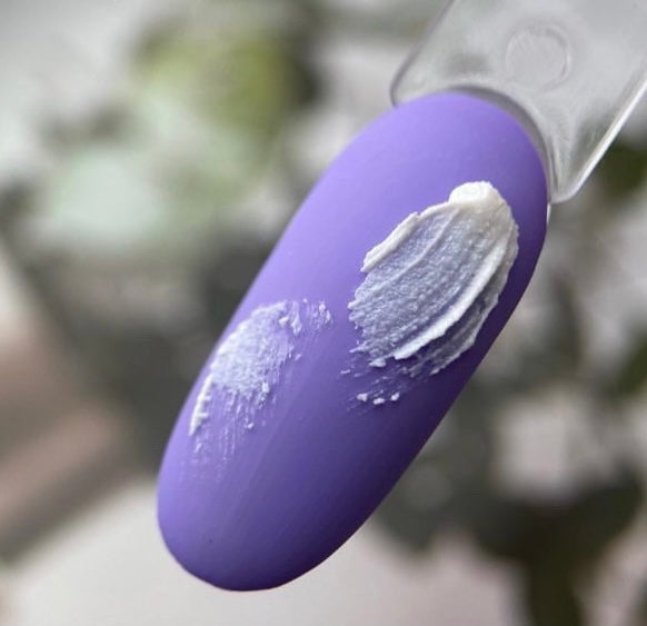 Гель для дизайну нігтів ART Gypsum Gel №001 White білий, 5 мл