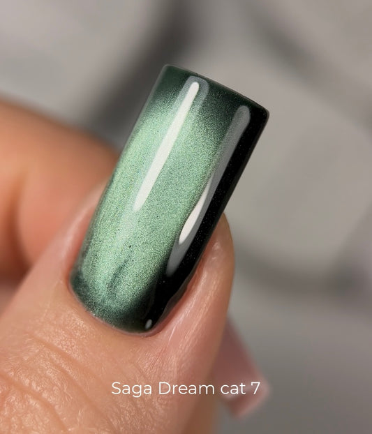 Гель-лак Saga Dream Cat Котяче Око №07, 10 мл
