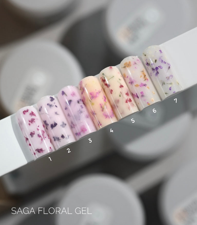 Saga Liquid Floral gel №06, 15 мл